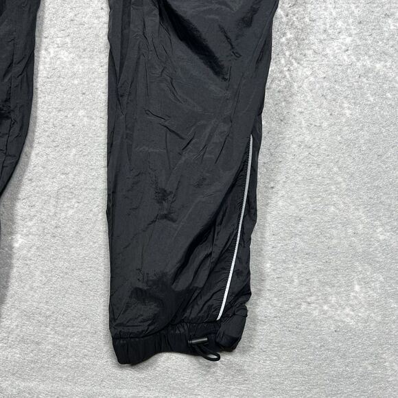 Fabletics Pants Windbreaker Womens Size Small Black Tapered Fit Nylon Pockets - Picture 11 of 14